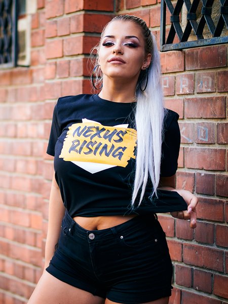 T-Shirt Nexus Rising, Black